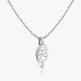 Load image into Gallery viewer, 1.0 CT Marquise Lab-Grown Diamond Solitaire Necklace in Gold
