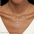 Load image into Gallery viewer, Radiant Elegance: 1.0 CT Round Lab-Grown Diamond Solitaire Necklace
