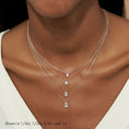 Load image into Gallery viewer, 1.0 CT Emerald Cut Lab-Grown Diamond Pendant Necklace
