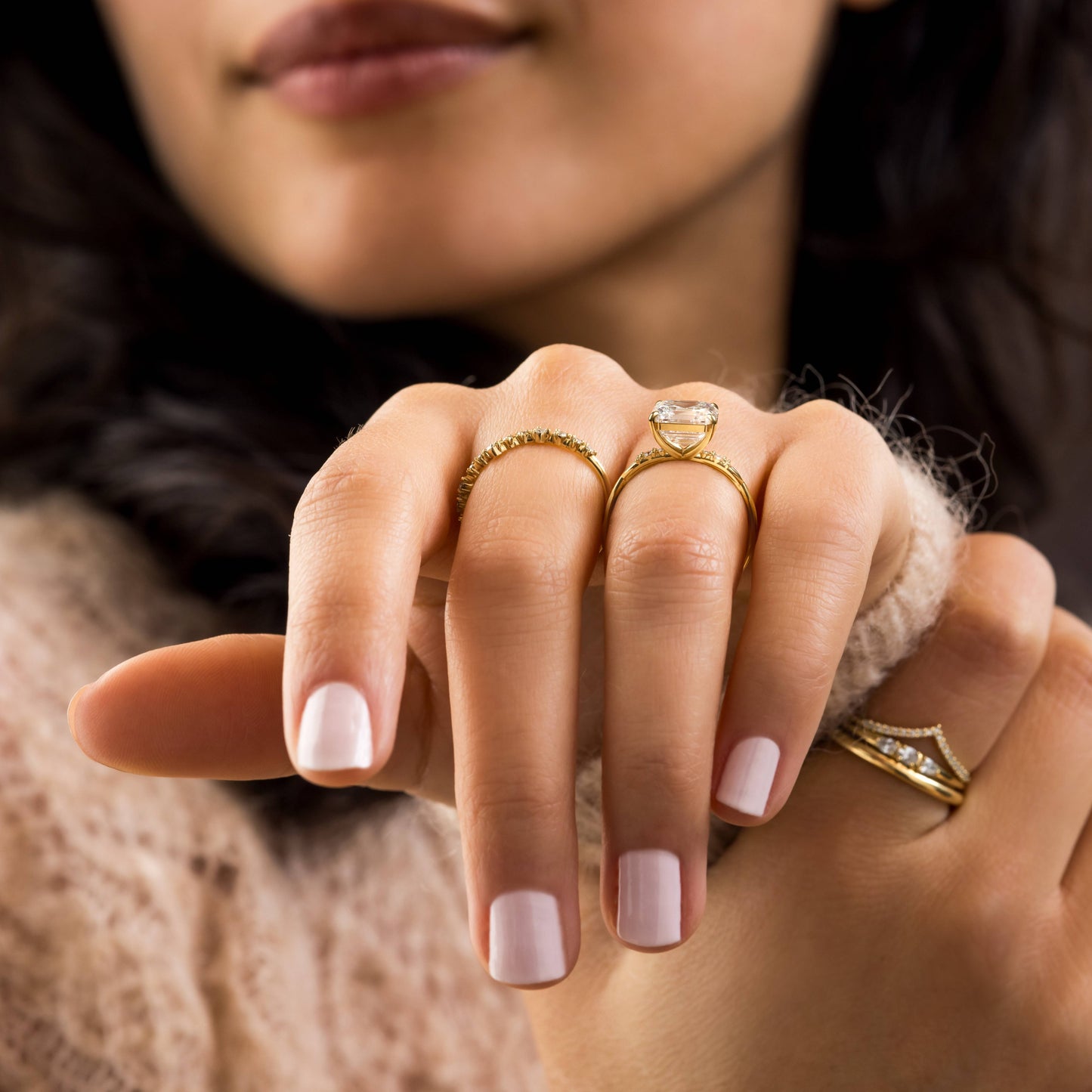 Solitaire-Oval Lab Grown Diamond Engagement Ring