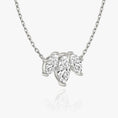 Load image into Gallery viewer, 2.0 TCW Marquise Cut Lab-Grown Diamond Trio Necklace
