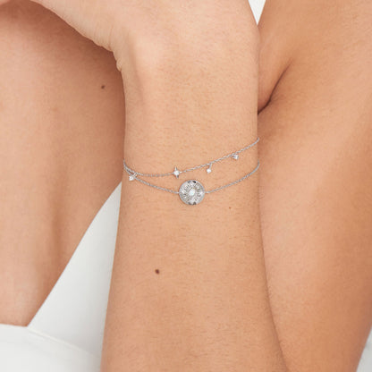 Elegant Sunbeam Opal & 0.05 CT Lab-Grown Diamond Bracelet 5