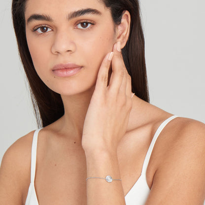 Elegant Sunbeam Opal & 0.05 CT Lab-Grown Diamond Bracelet 3