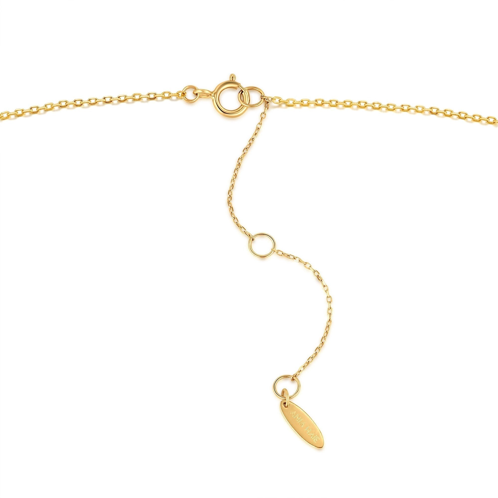 Elegant Gold Bar Necklace