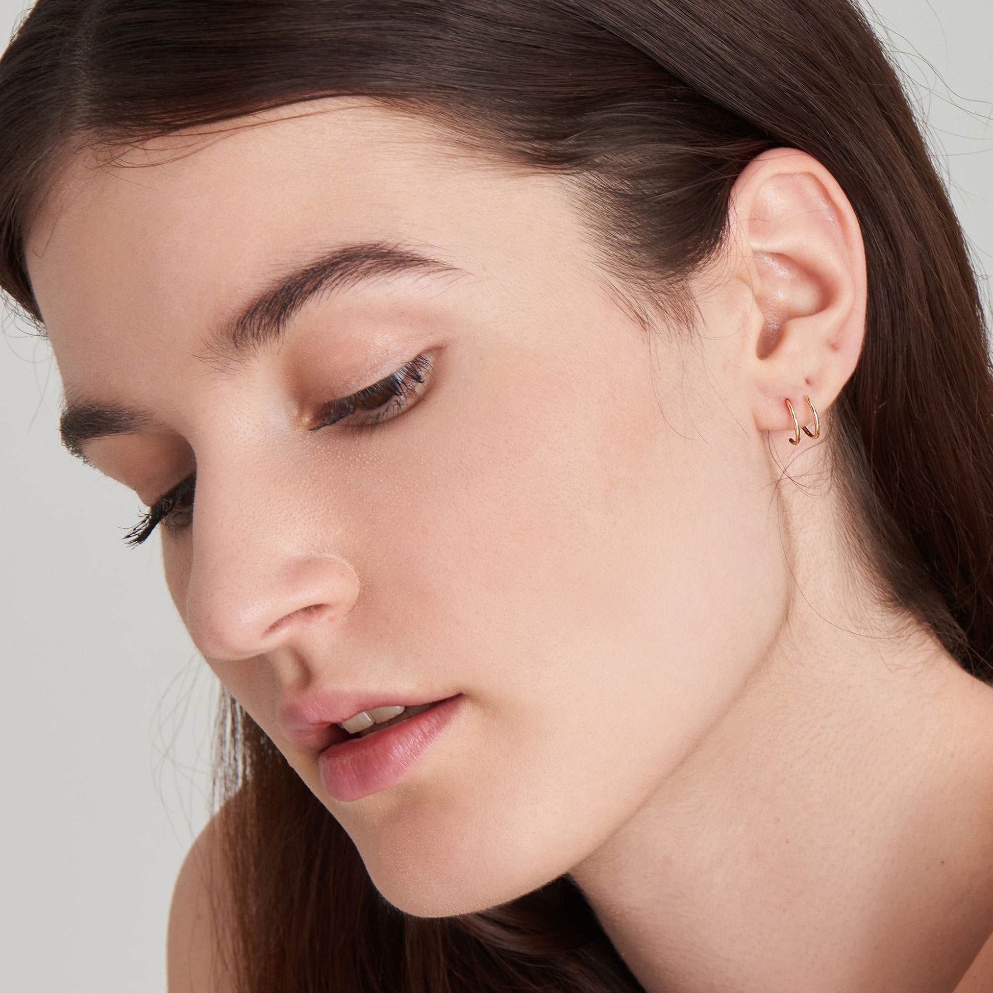 Spiral Hoop Earrings 3