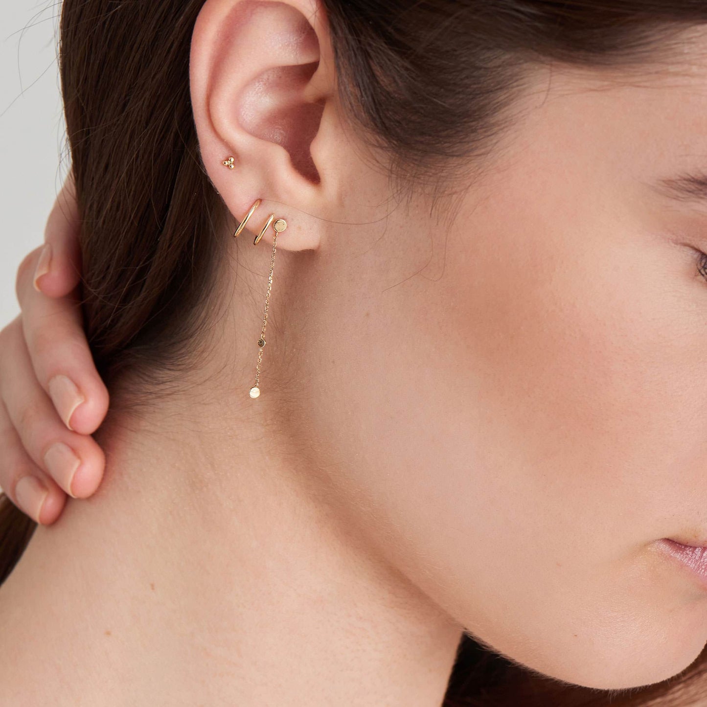Spiral Hoop Earrings 4