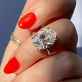 Load image into Gallery viewer, 2.0 CT Oval Lab Grown Diamond Solitaire Engagement Ring
