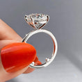 Load image into Gallery viewer, Radiant 2.0 CT Cushion Cut Lab Grown Diamond Solitaire Engagement Ring
