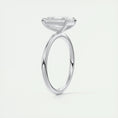 Load image into Gallery viewer, 2.0 CT Emerald Cut Lab Grown Diamond Solitaire Engagement Ring 9
