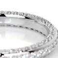 Load image into Gallery viewer, 0.75ct Round EF- VVS Diamond Wedding Band
