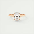 Load image into Gallery viewer, 2.0 CT Oval Lab Grown Diamond Solitaire Engagement Ring
