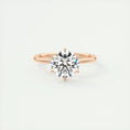 Load image into Gallery viewer, 2.0 CT Round Lab Grown Diamond Solitaire Engagement Ring
