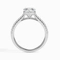 Load image into Gallery viewer, Radiant Heart 1 CT Lab-Grown Diamond Pave Engagement Ring 11
