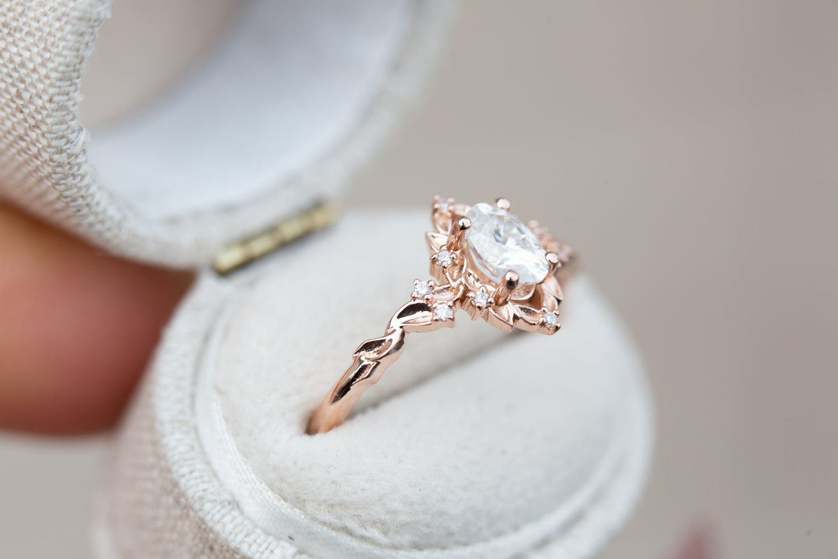 Solitaire Cathedral- 1.8 CT Cushion Lab Grown Diamond Wedding Band
