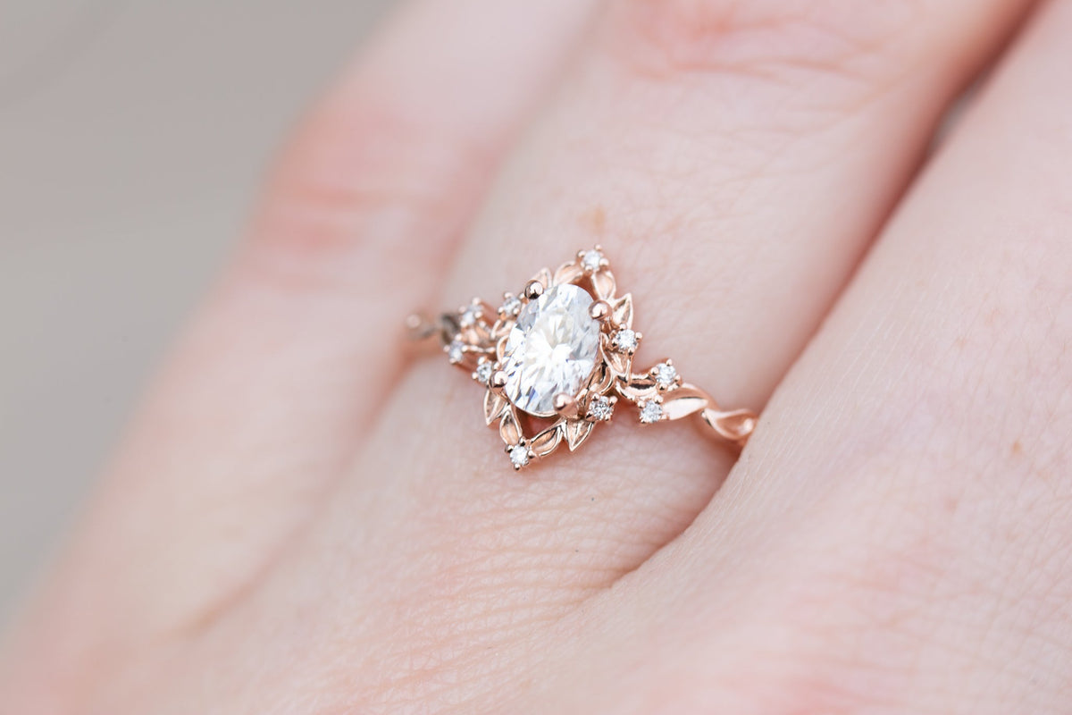Solitaire Cathedral- 1.8 CT Cushion Lab Grown Diamond Wedding Band