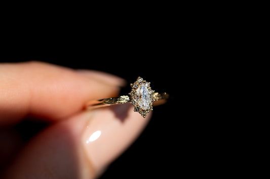 Solitaire Cathedral- 1.8 CT Cushion Lab Grown Diamond Wedding Band