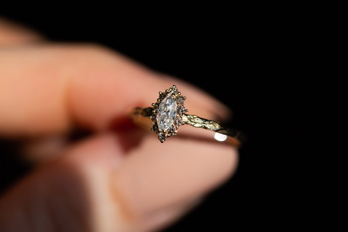 Solitaire Cathedral- 1.8 CT Cushion Lab Grown Diamond Wedding Band
