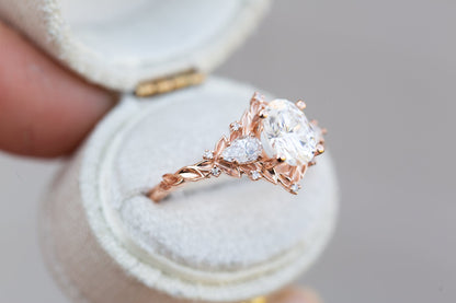 Solitaire Cathedral- 1.8 CT Cushion Lab Grown Diamond Wedding Band