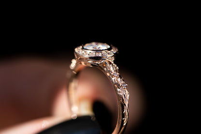 Solitaire Cathedral- 1.8 CT Cushion Lab Grown Diamond Wedding Band