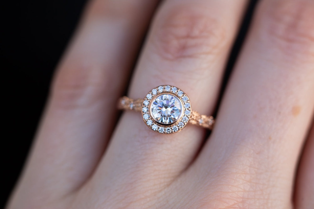 Solitaire Cathedral- 1.8 CT Cushion Lab Grown Diamond Wedding Band
