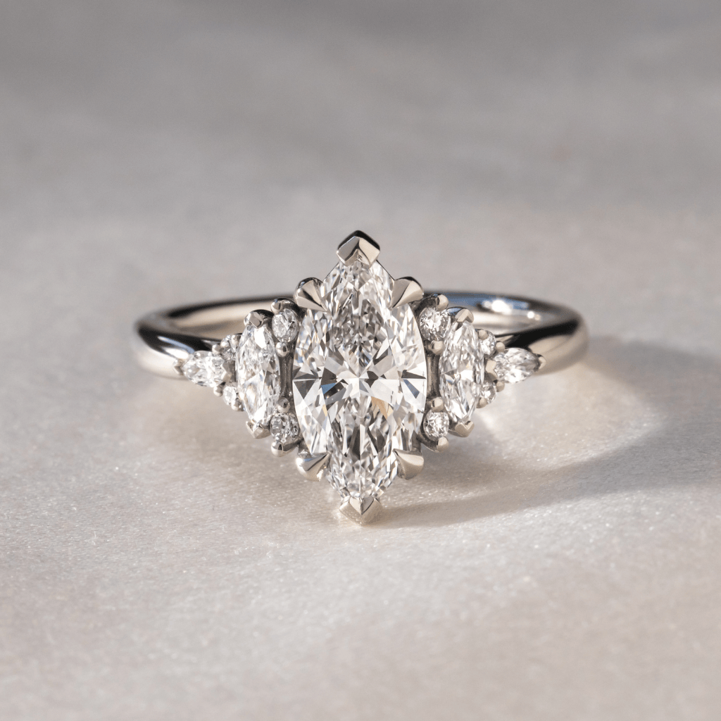 Solitaire-Oval Lab Grown Diamond Engagement Ring