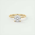 Load image into Gallery viewer, Radiant 2.0 CT Cushion Cut Lab Grown Diamond Solitaire Engagement Ring
