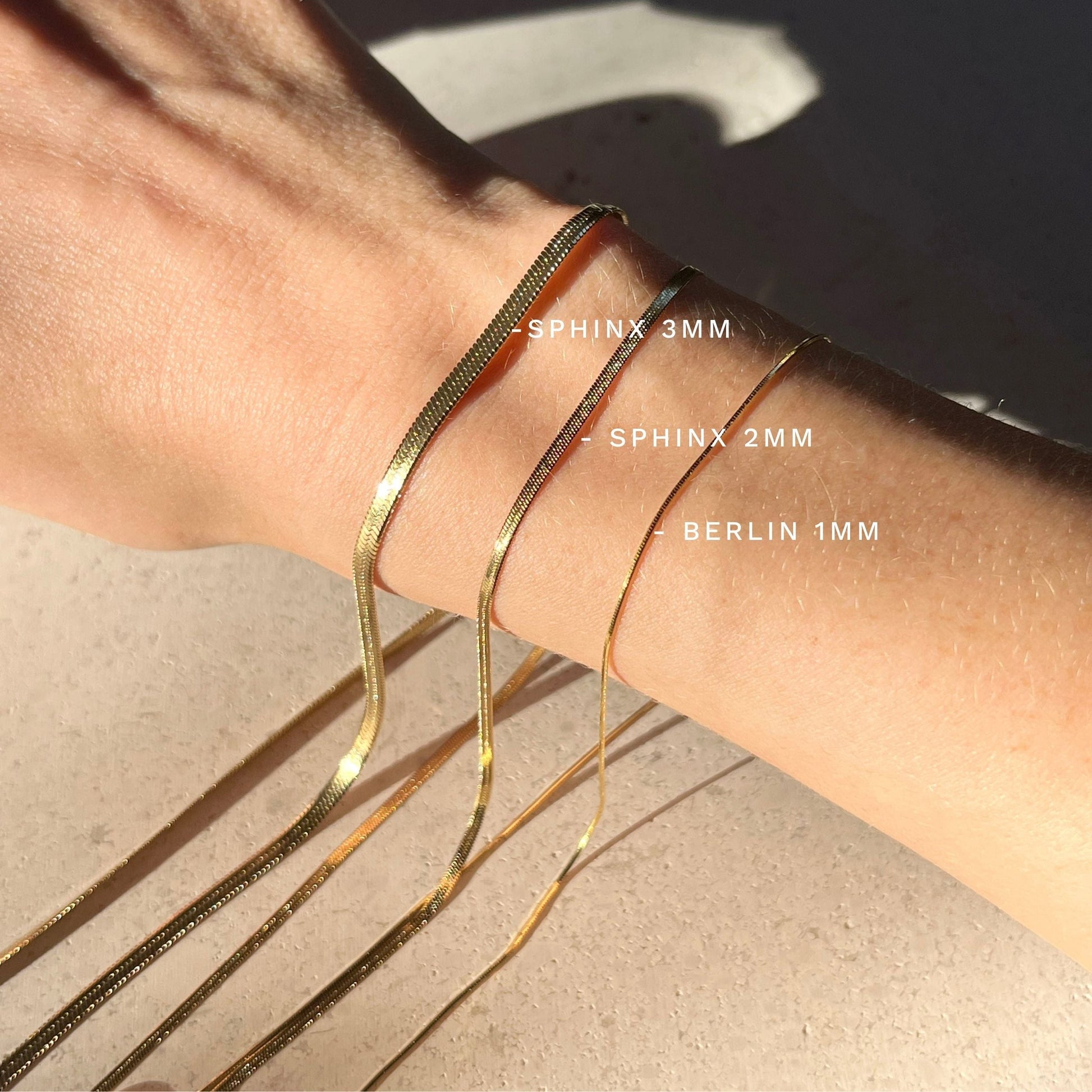Simple Curb Chain Necklace 9
