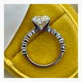 Load image into Gallery viewer, 2.79ct Oval E- VS Pave Diamond Engagement Ring
