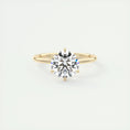 Load image into Gallery viewer, 2.0 CT Round Lab Grown Diamond Solitaire Engagement Ring
