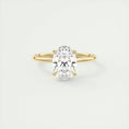 Load image into Gallery viewer, 2.0 CT Oval Lab Grown Diamond Solitaire Engagement Ring
