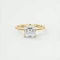 Load image into Gallery viewer, Radiant 2.0 CT Asscher-Cut Lab-Grown Diamond Solitaire Ring
