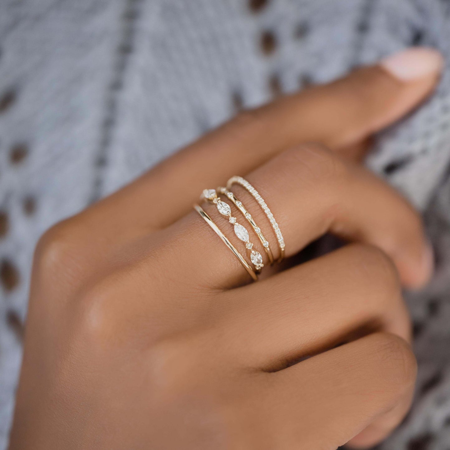 Eternity- 0.50 CT Round Lab Grown Diamond Wedding Band
