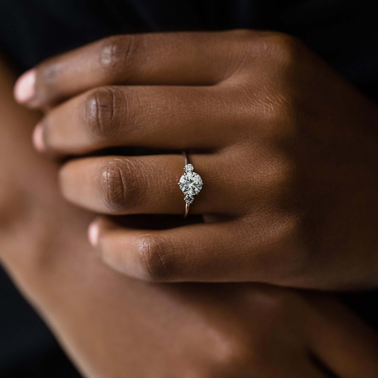 Solitaire-Oval Lab Grown Diamond Engagement Ring