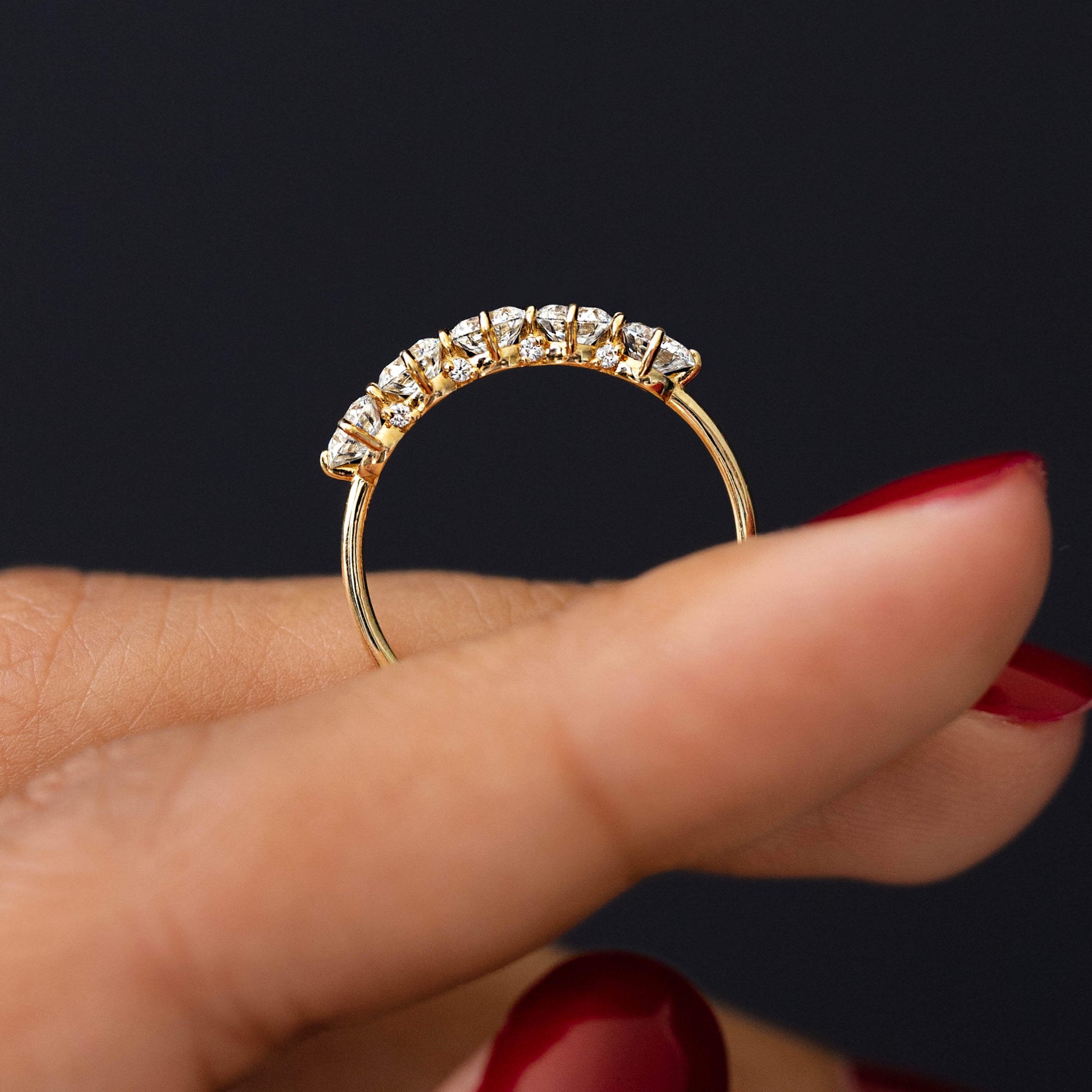 Eternity- 0.50 CT Round Lab Grown Diamond Wedding Band