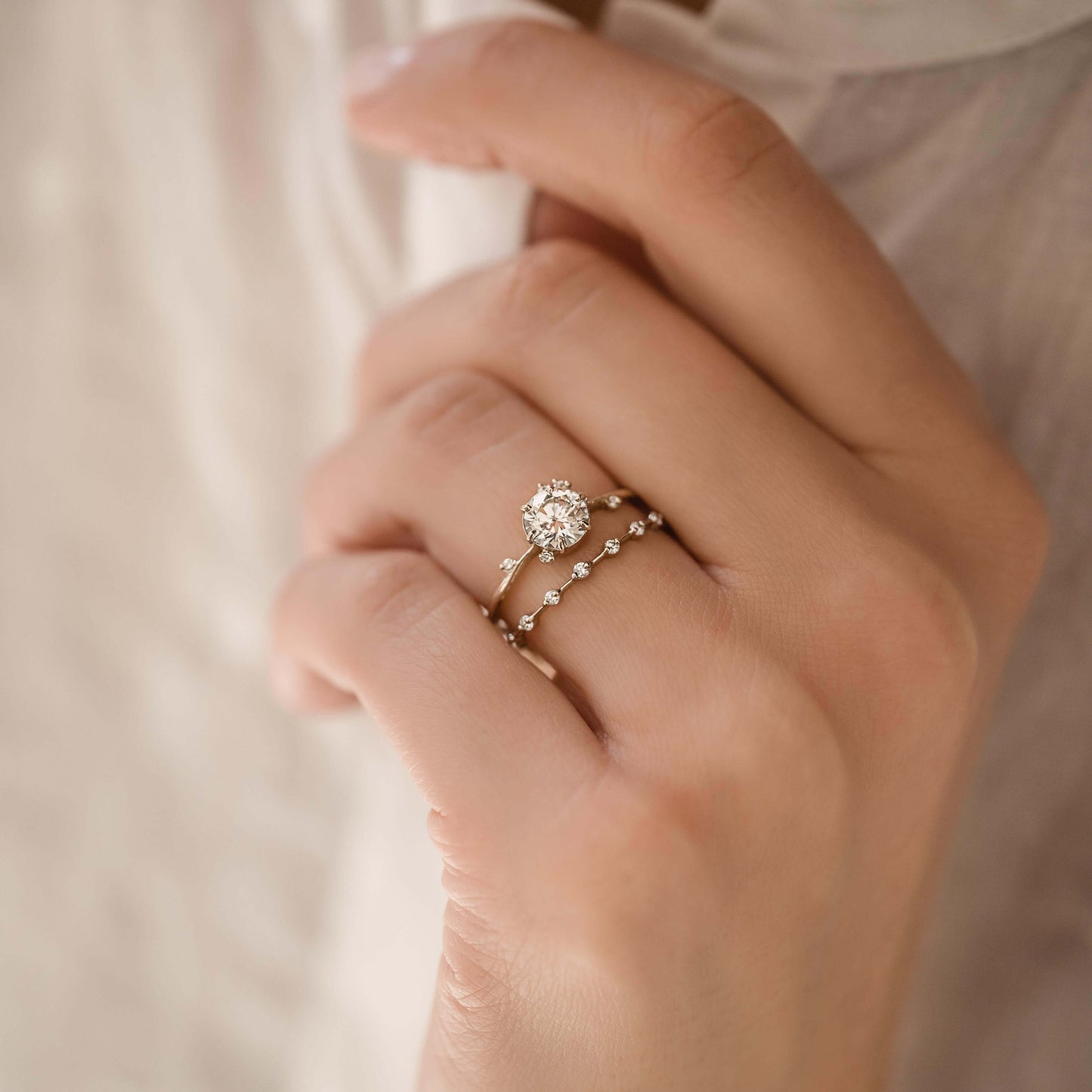 Eternity- 0.50 CT Round Lab Grown Diamond Wedding Band