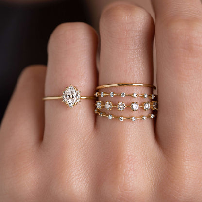 Eternity- 0.50 CT Round Lab Grown Diamond Wedding Band