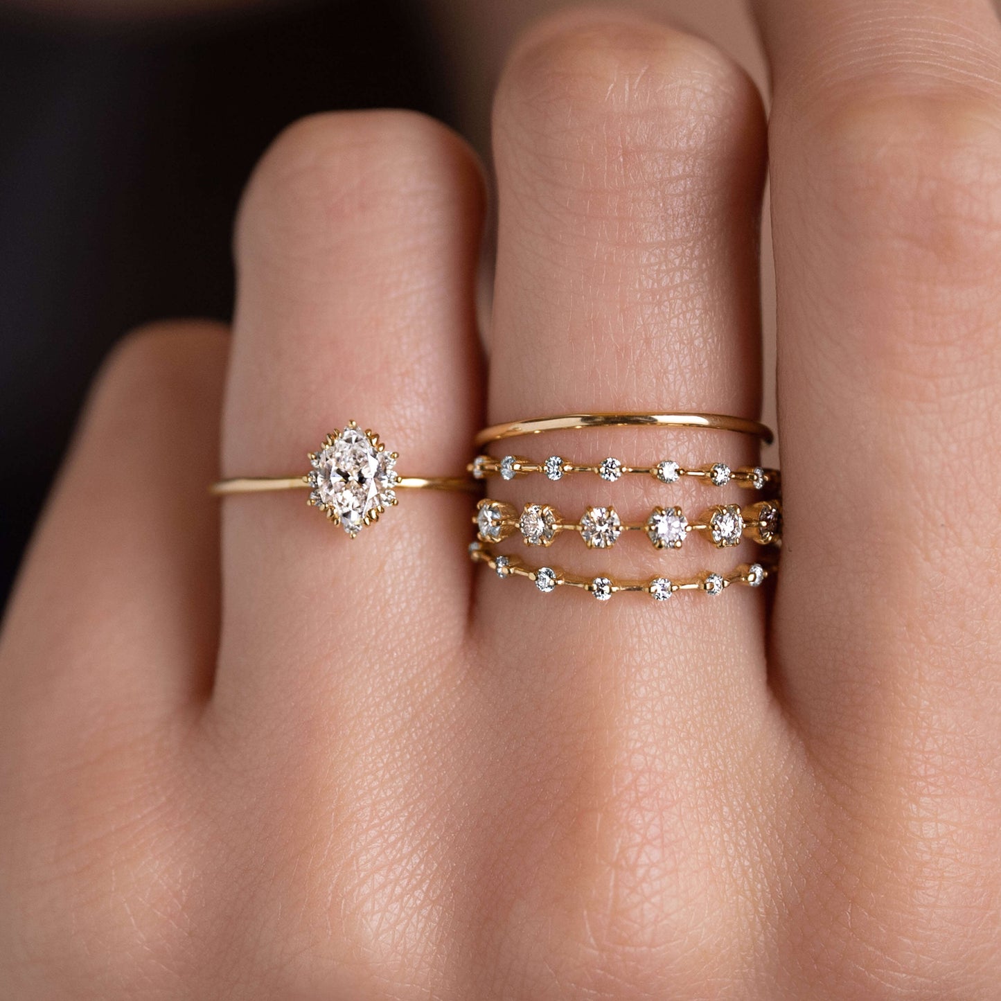 Eternity- 0.50 CT Round Lab Grown Diamond Wedding Band