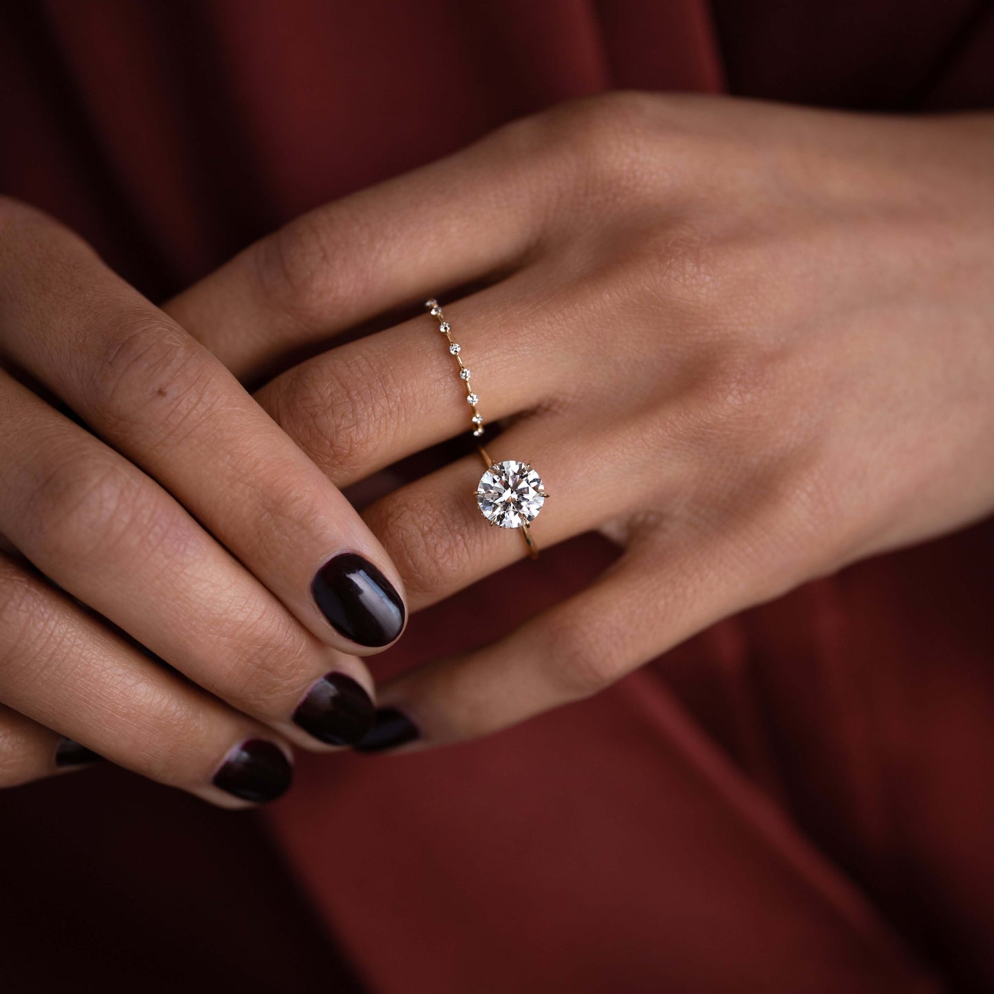 Eternity- 0.50 CT Round Lab Grown Diamond Wedding Band