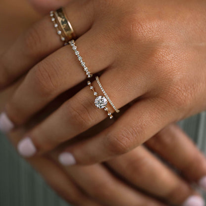 Eternity- 0.50 CT Round Lab Grown Diamond Wedding Band