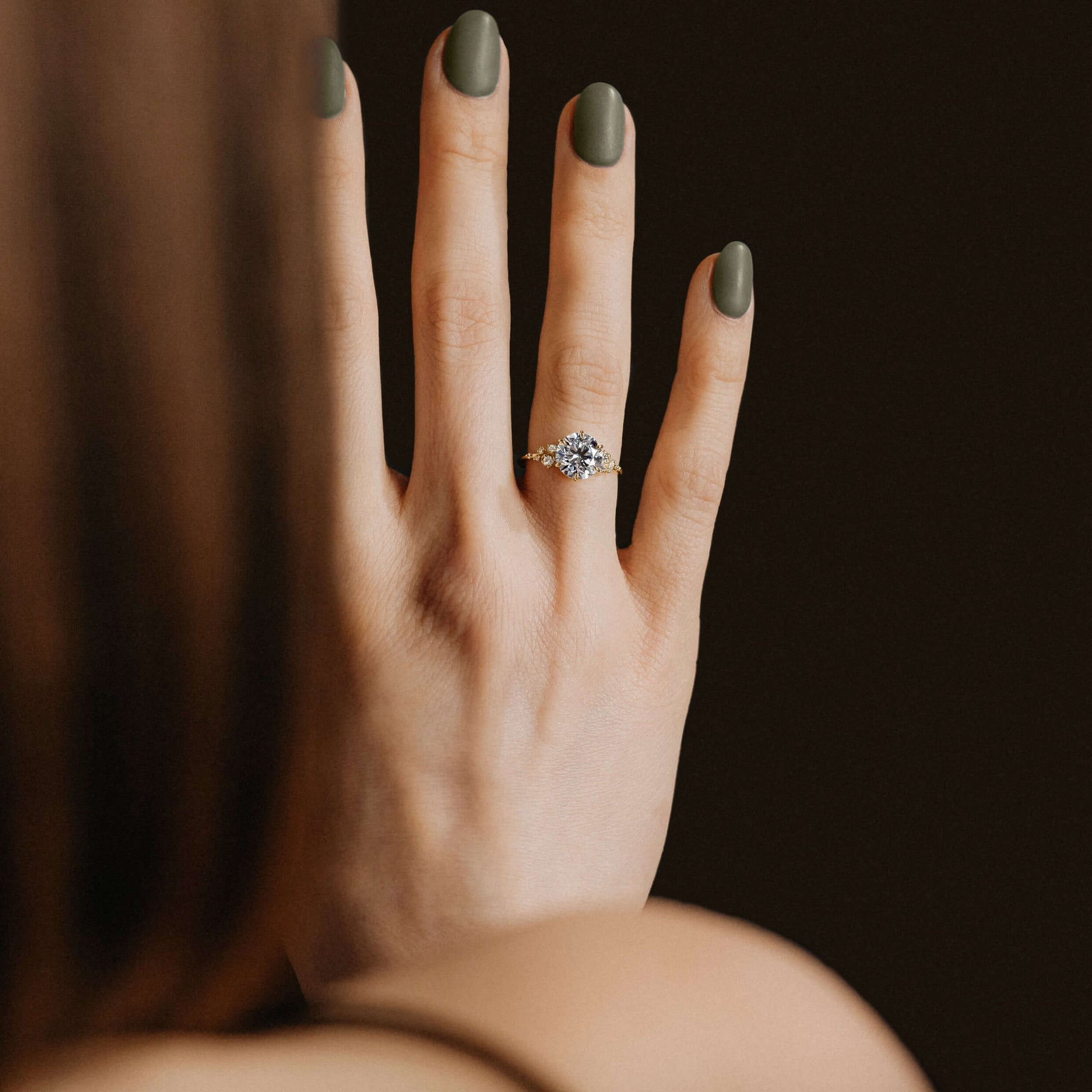 Solitaire-Oval Lab Grown Diamond Engagement Ring