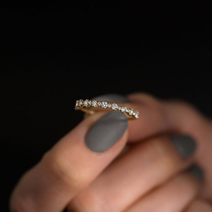 Eternity- 0.50 CT Round Lab Grown Diamond Wedding Band