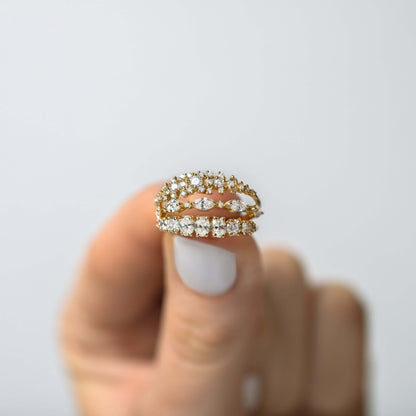 Eternity- 0.50 CT Round Lab Grown Diamond Wedding Band