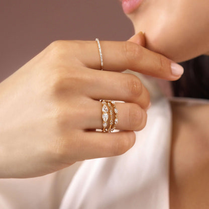 Eternity- 0.50 CT Round Lab Grown Diamond Wedding Band