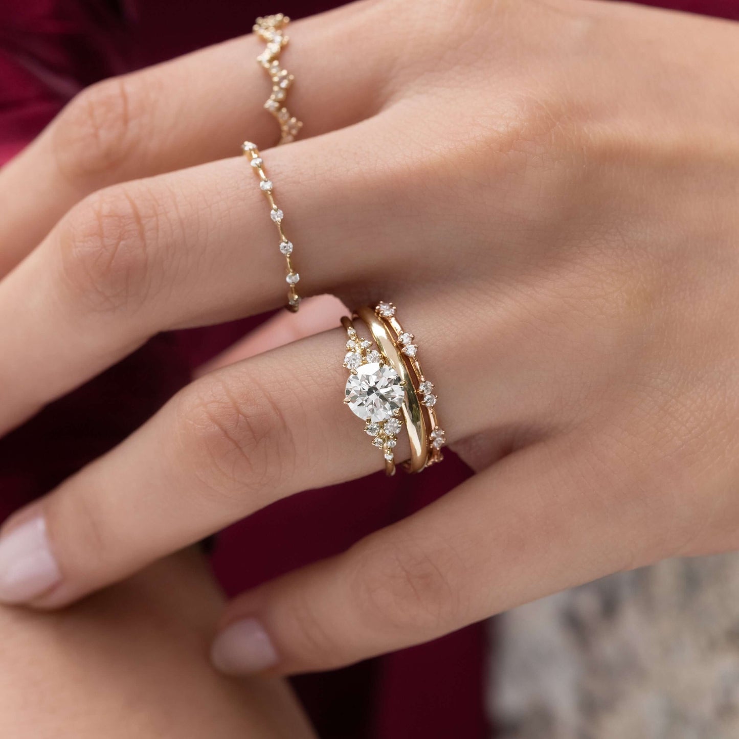 Eternity- 0.50 CT Round Lab Grown Diamond Wedding Band
