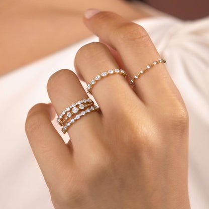 Eternity- 0.50 CT Round Lab Grown Diamond Wedding Band