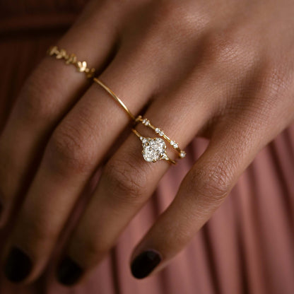 Solitaire-Oval Lab Grown Diamond Engagement Ring