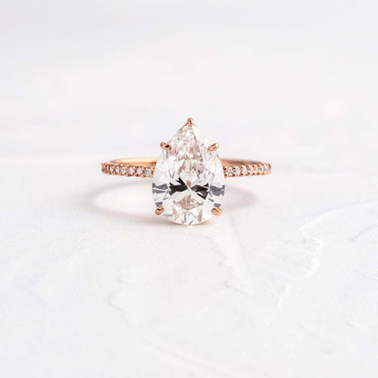 Solitaire-Oval Lab Grown Diamond Engagement Ring