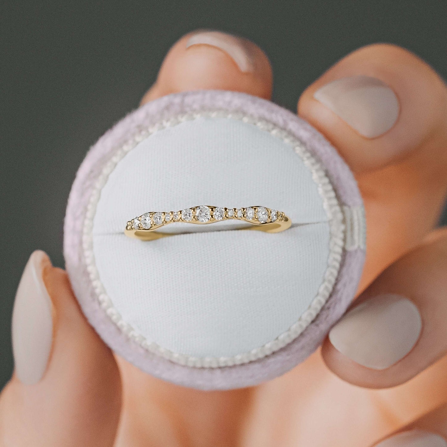 Eternity- 0.50 CT Round Lab Grown Diamond Wedding Band