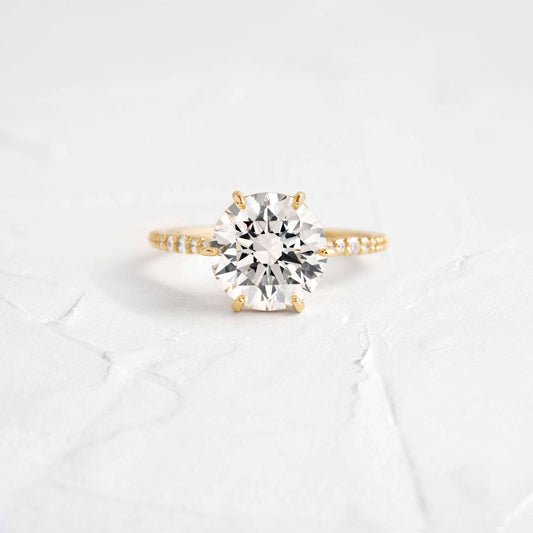 Solitaire-Oval Lab Grown Diamond Engagement Ring