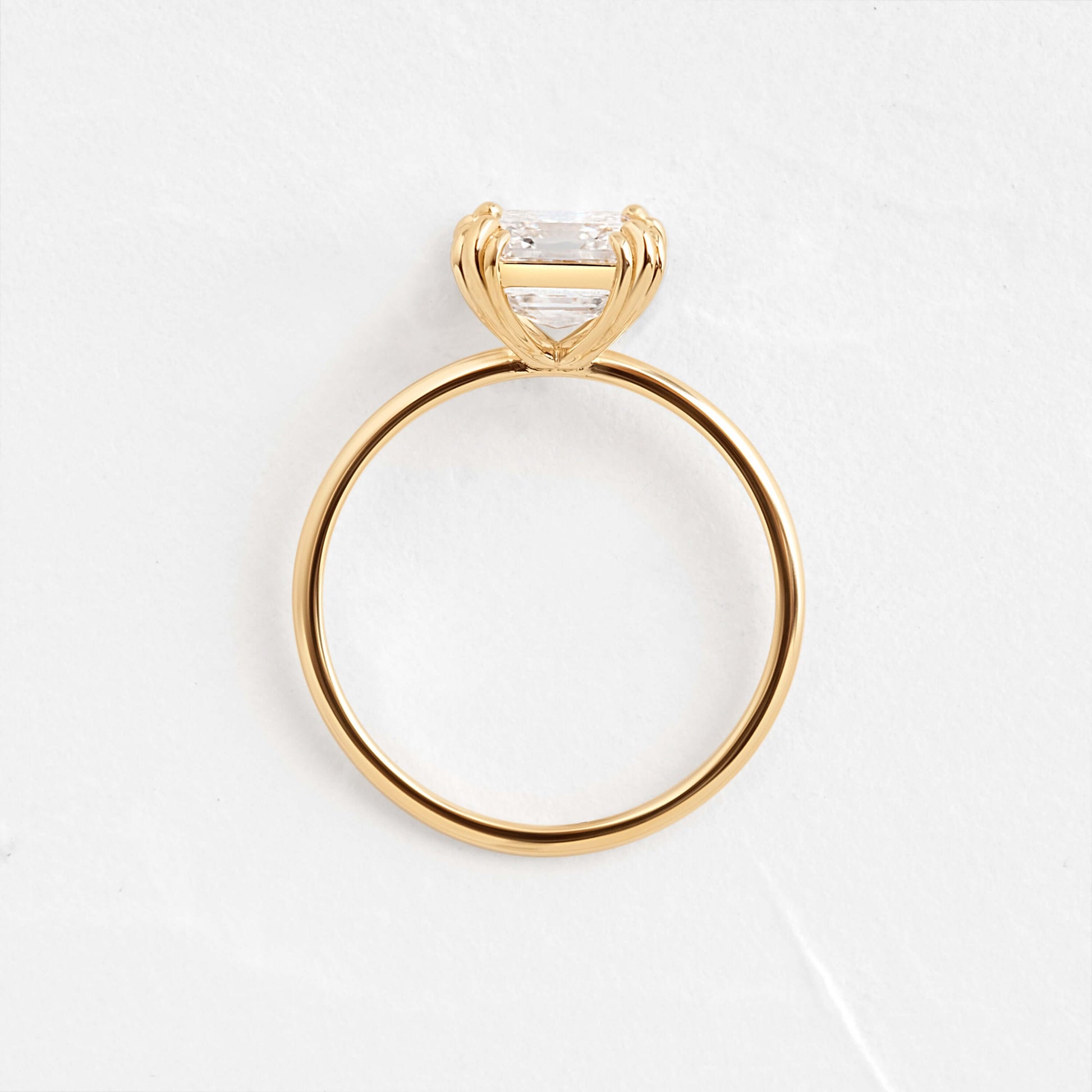 Solitaire-Oval Lab Grown Diamond Engagement Ring